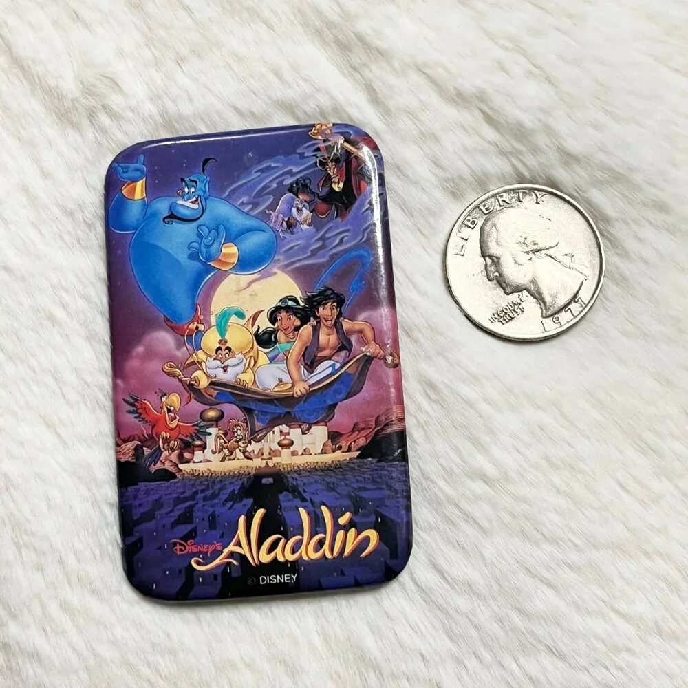 🔮 5/$25 Vintage‎ Disney Aladdin Pin